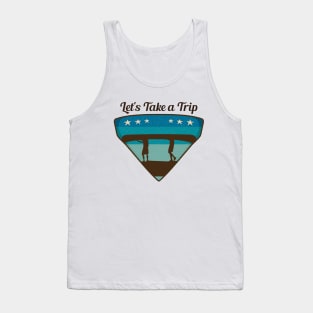 L'ets Take a Trip / Retro Design / Camping Lovers / Vintage Design Tank Top